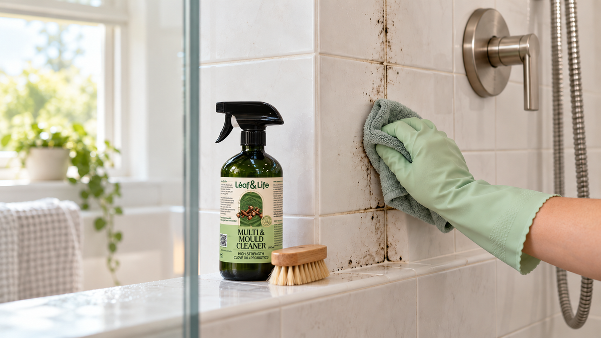 How to Remove Bathroom Mould Naturally Without Bleach