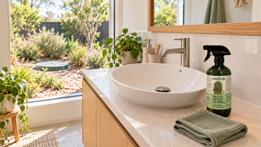 Natural Mould Cleaner for Septic and Greywater Systems